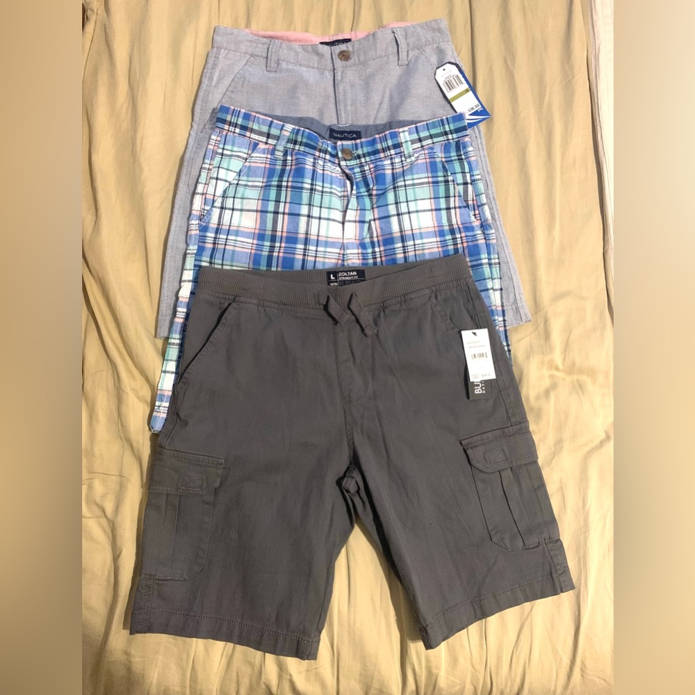 Bundle of 3 shorts- Nautica and Buffalo